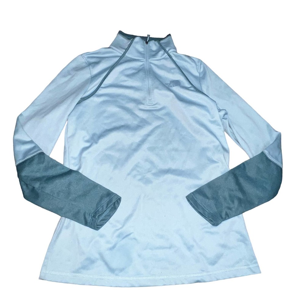 The North Face Blue Quarter Zip Medium